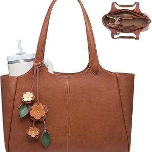 Leather Tote Bag for Women