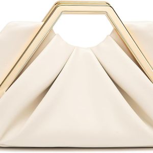 Elegant Ruched Clutch Purse
